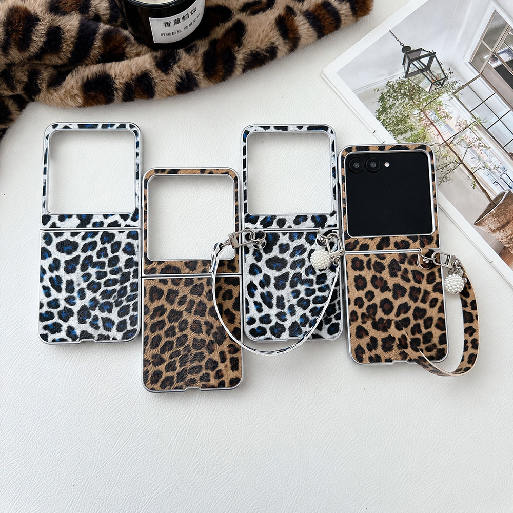 Travel Accessories Dropshipping - Складной чехол-флип с леопардовым принтом для
