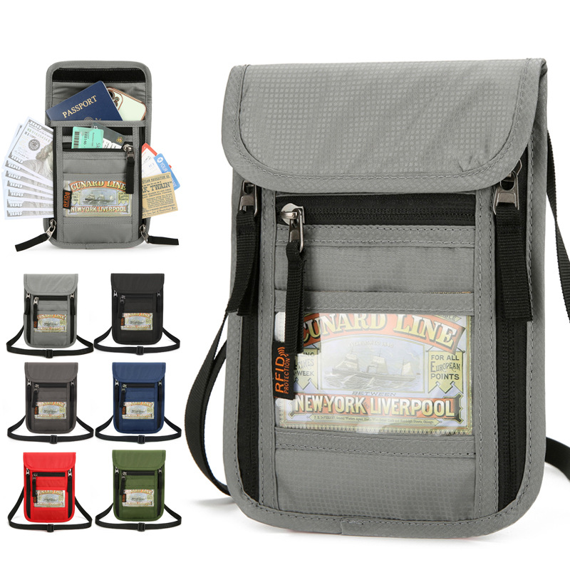Travel.Accessories News - ﻿ Новый RFID-кошелек для паспорта, шейный