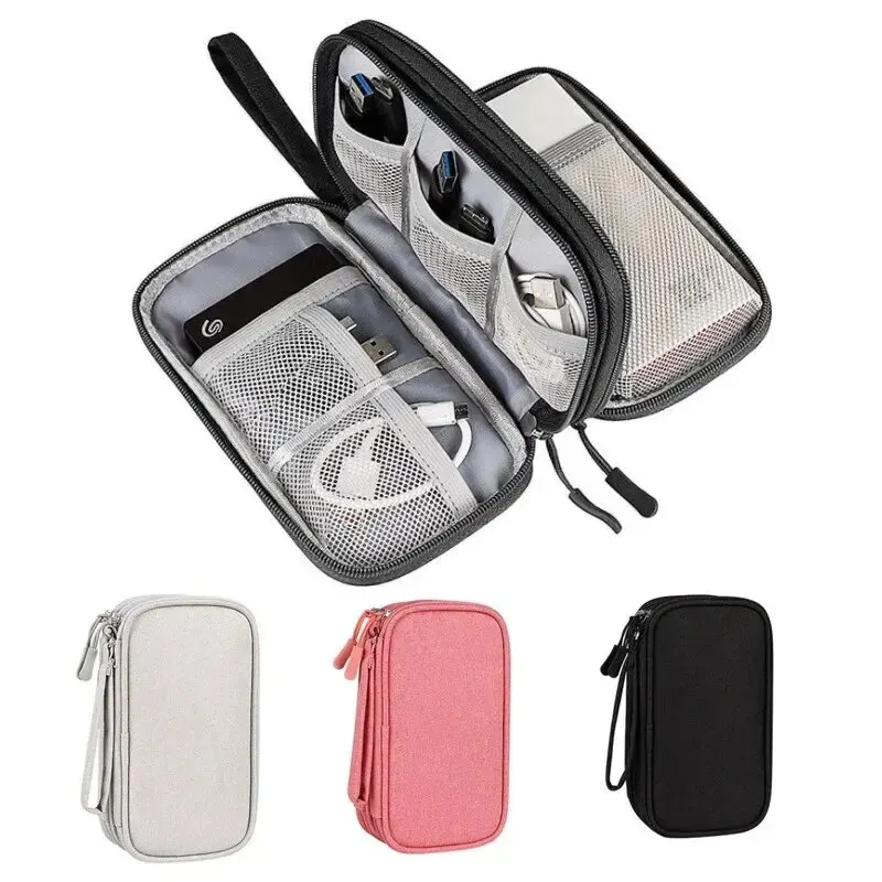 Cable Organizer Travel - 1 шт. серый/черный/розовый/темно-синий НОВЫЙ дорожный органайзер
