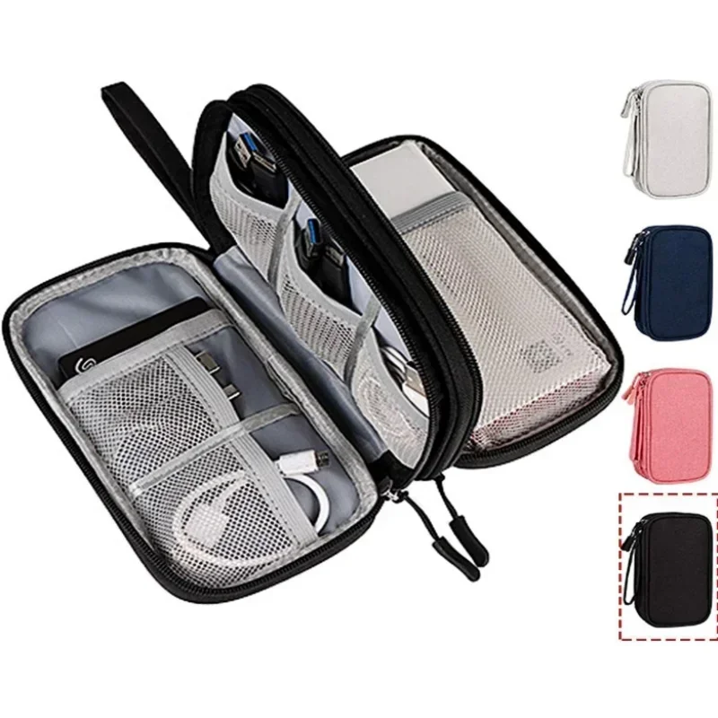 Cable Organizer Travel - Портативная сумка-органайзер для кабелей и зарядных