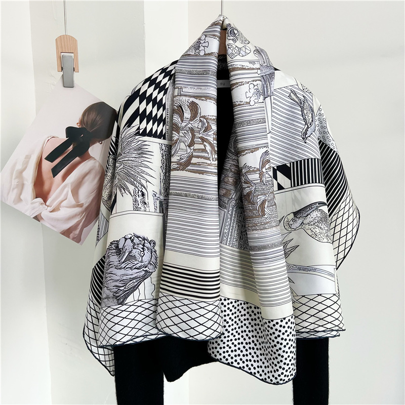 Travel Accessories Neck - Большие шелковые платки от известных брендов,