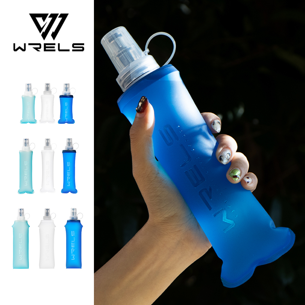 Water Bottle Collapsible - WRELS уличная складная силиконовая бутылка для