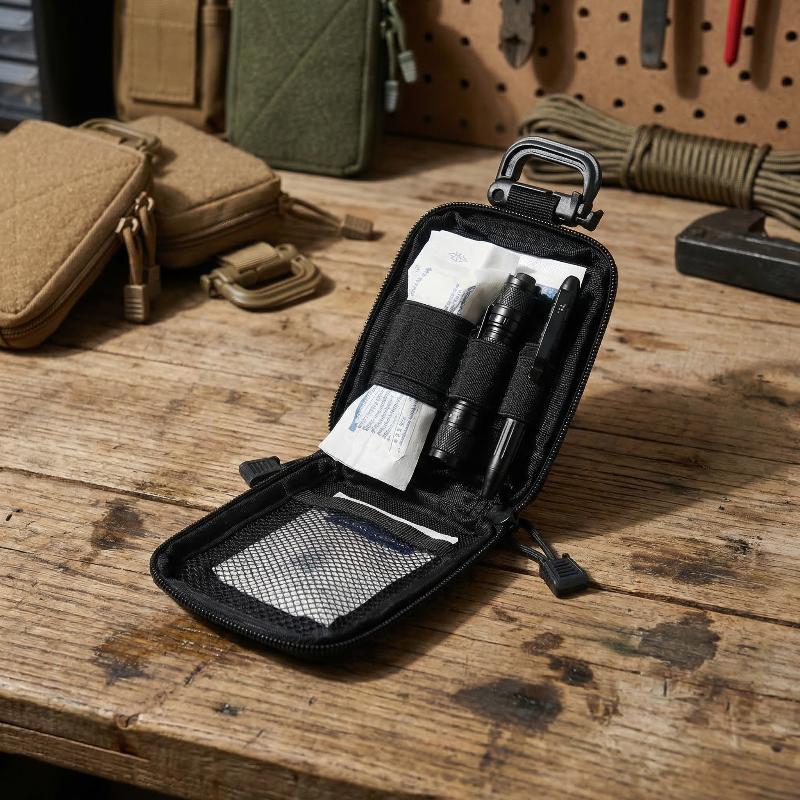 Travel Accessories And Gadgets - Наружная сумка-органайзер для инструментов EDC, EMT,