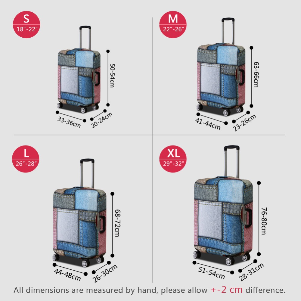Чехол для багажа с принтом фла – обзор и цена Travel Accessories Canada
