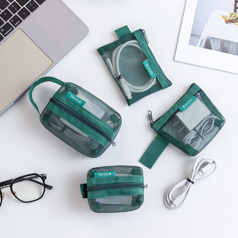 Прозрачная сетчатая сумка для  – обзор и цена Cable Organizer Travel