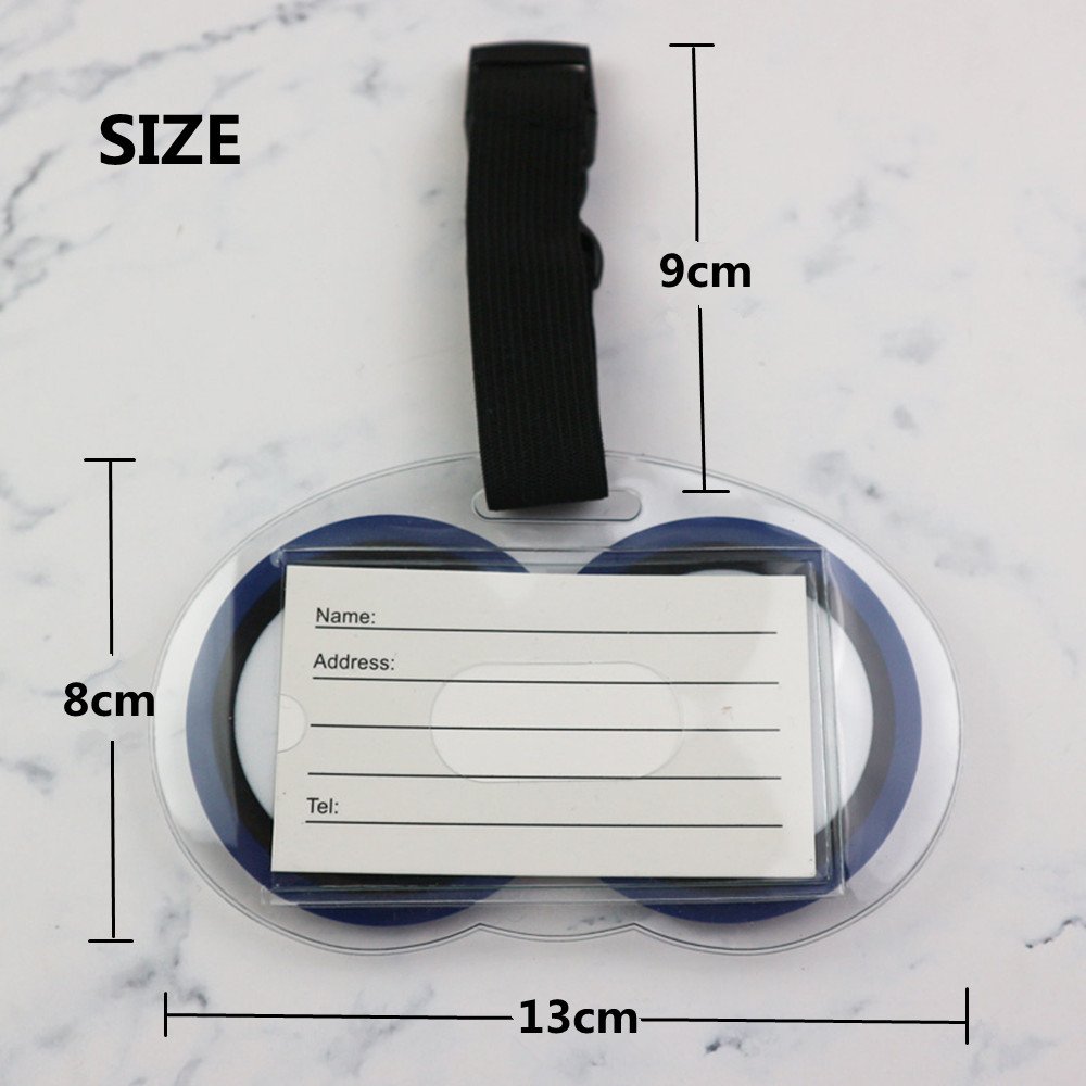 Бирки для багажа с милыми глаз – обзор и цена Travel Accessories International