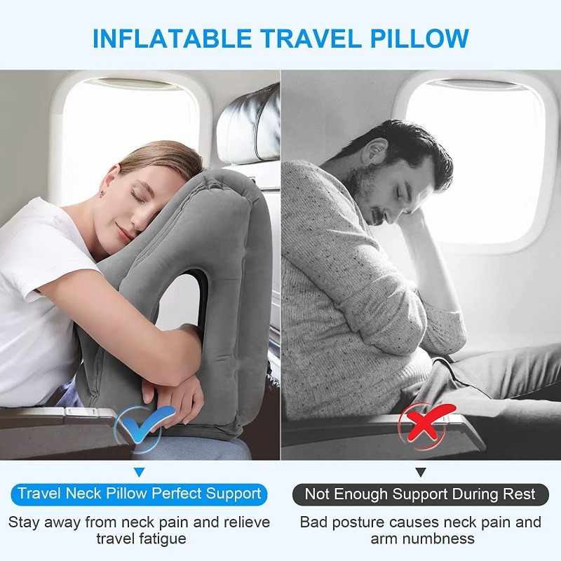 Надувные дорожные подушки с по – обзор и цена Travel Accessories Long Flight