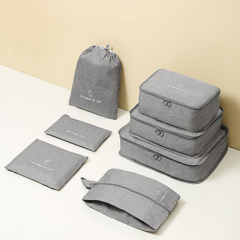 Набор из 7 дорожных органайзер – обзор и цена Travel Accessories Pouch For Men