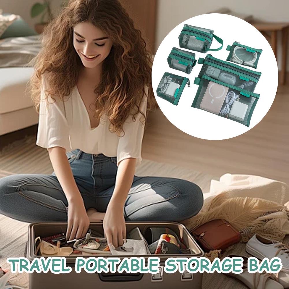 Набор из 6 сетчатых сумок на м – обзор и цена Cable Organizer Travel