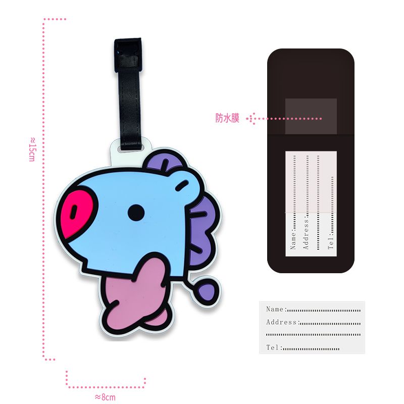 Милый брелок BT21 с персонажам – обзор и цена Travel Accessories International