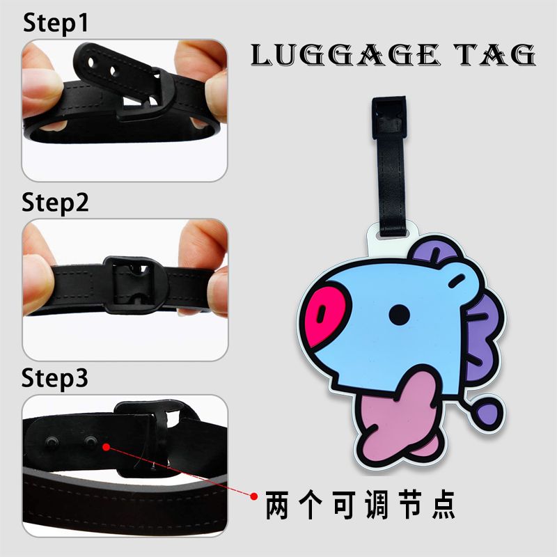 Милый брелок BT21 с персонажам – обзор и цена Travel Accessories International