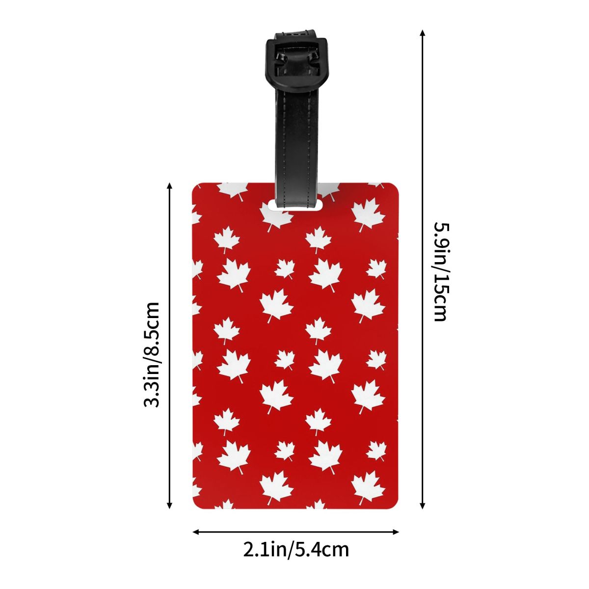 Бирка для багажа с флагом Кана – обзор и цена Travel Accessories Canada