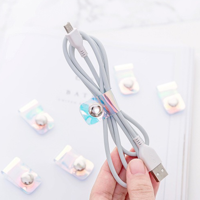 5 шт. INS лазерный ПВХ-органай – обзор и цена Cable Organizer Travel