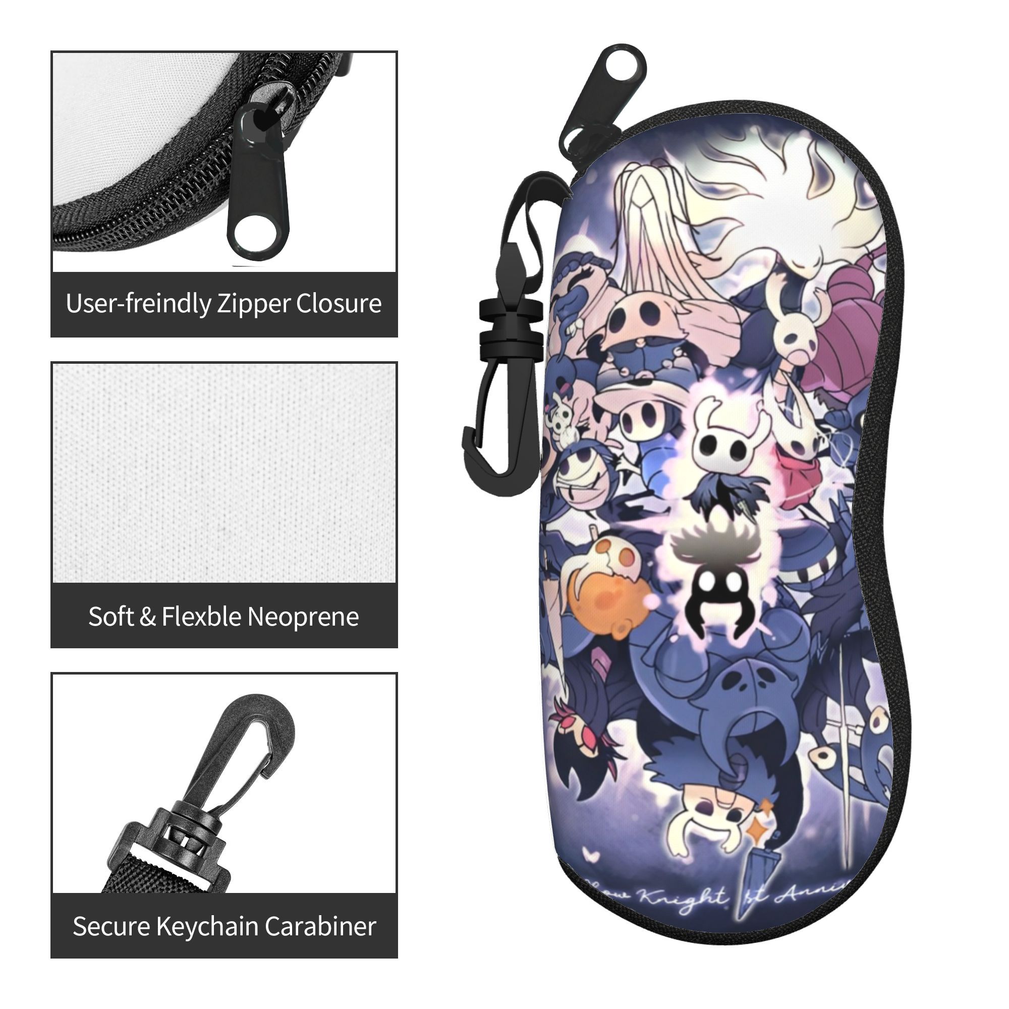 Чехол для очков Hollow Knight, – обзор и цена Travel Accessories Pouch For Men