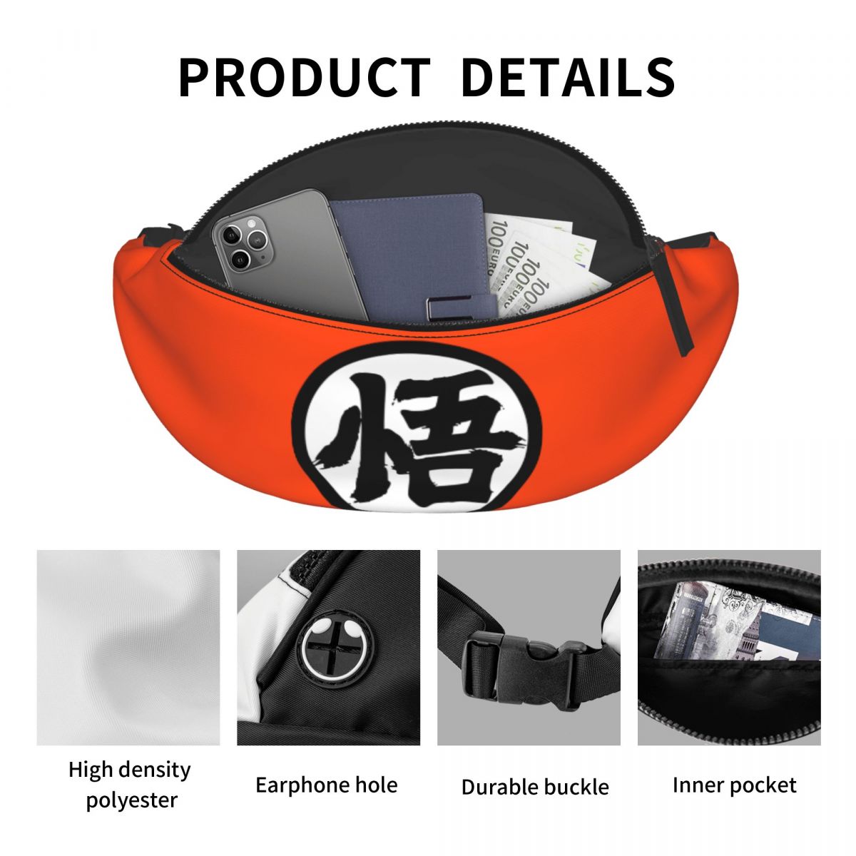 Поясная сумка-бананка Custom N – обзор и цена Travel Accessories Pouch For Men