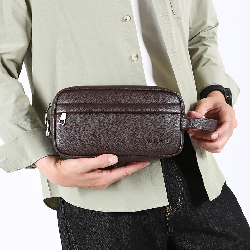 Винтажная мужская сумка-клатч  – обзор и цена Travel Accessories Pouch For Men