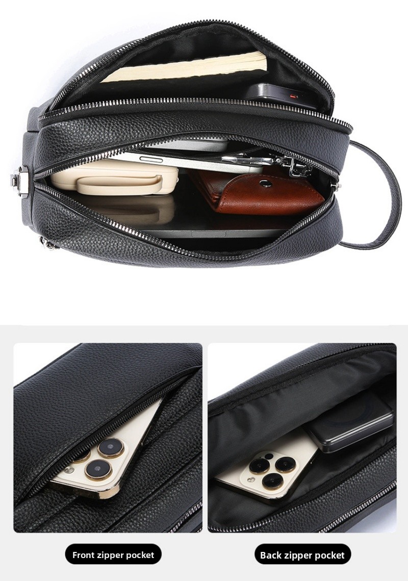 Винтажная мужская сумка-клатч  – обзор и цена Travel Accessories Pouch For Men
