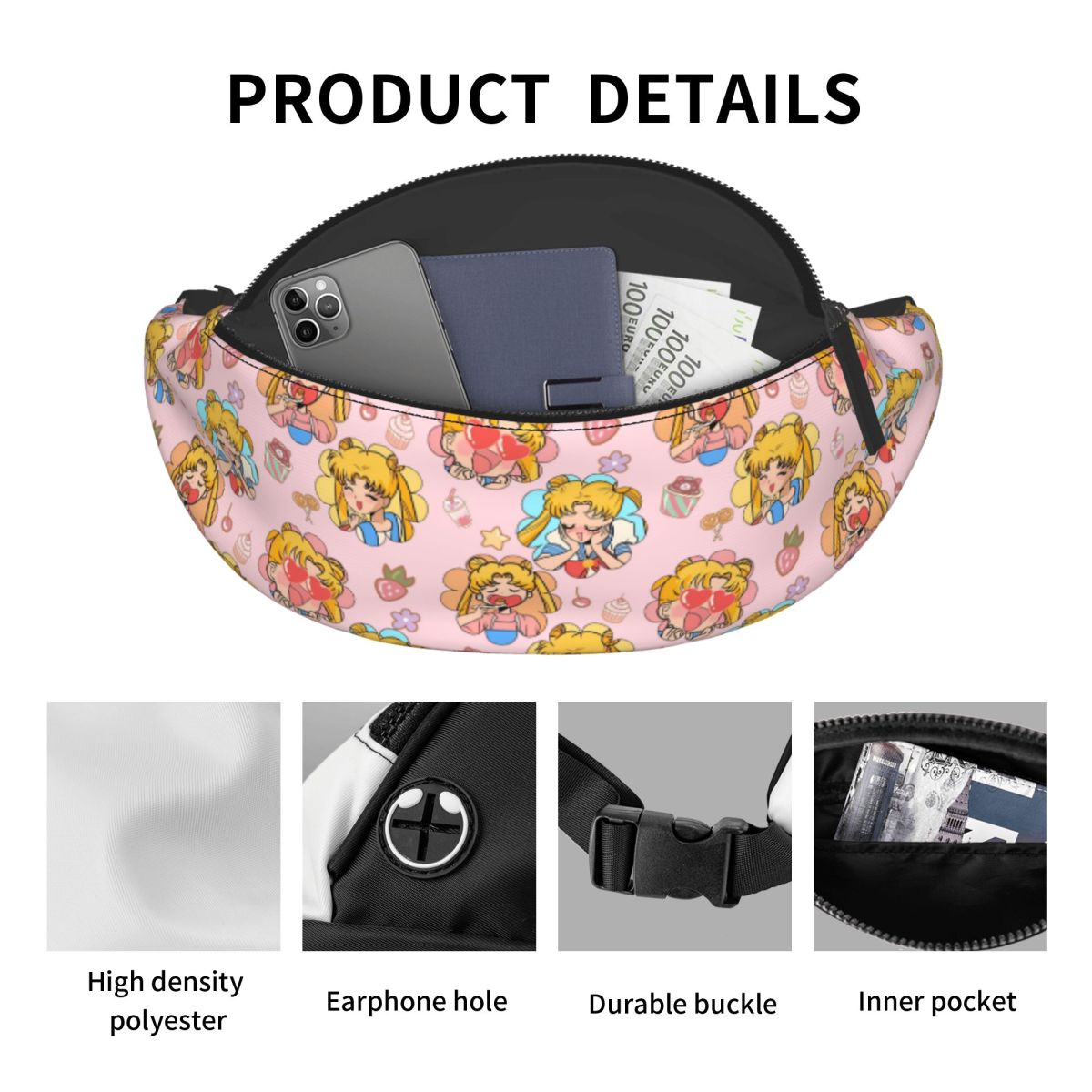 Модная поясная сумка Custom Fa – обзор и цена Travel Accessories Pouch For Men