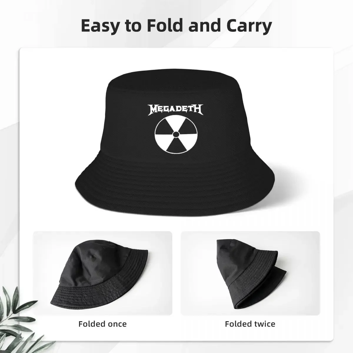 Новая черная панама Megadeth M – обзор и цена Travel.Accessories News