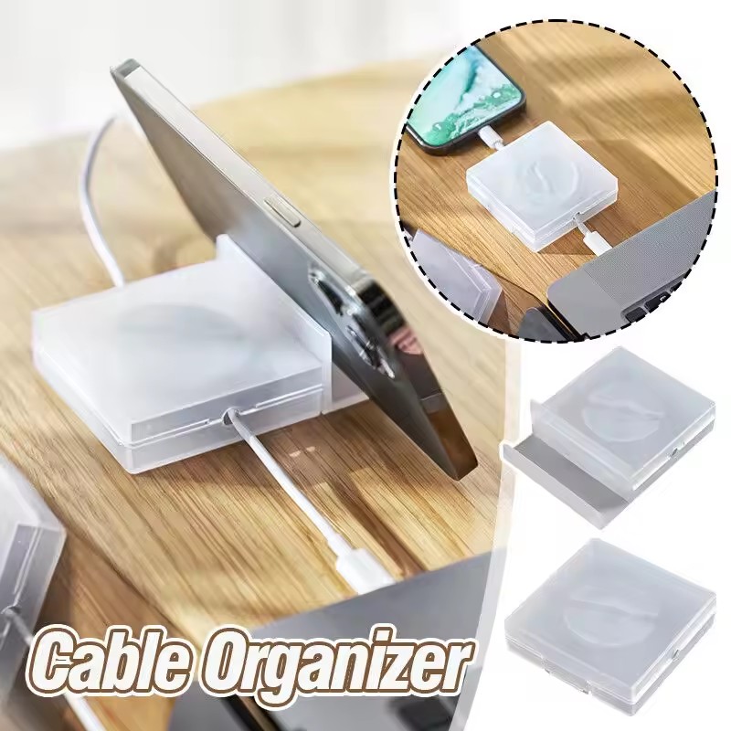 Портативный прозрачный органай – обзор и цена Cable Organizer Travel